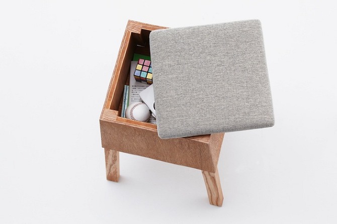 Koloro desk / Koloro stool by Torafu Architects in THISISPAPER MAGAZINE kol 21 photo akihiro ito Koloro desk / Koloro stool by Torafu Architects in THISISPAPER MAGAZINE